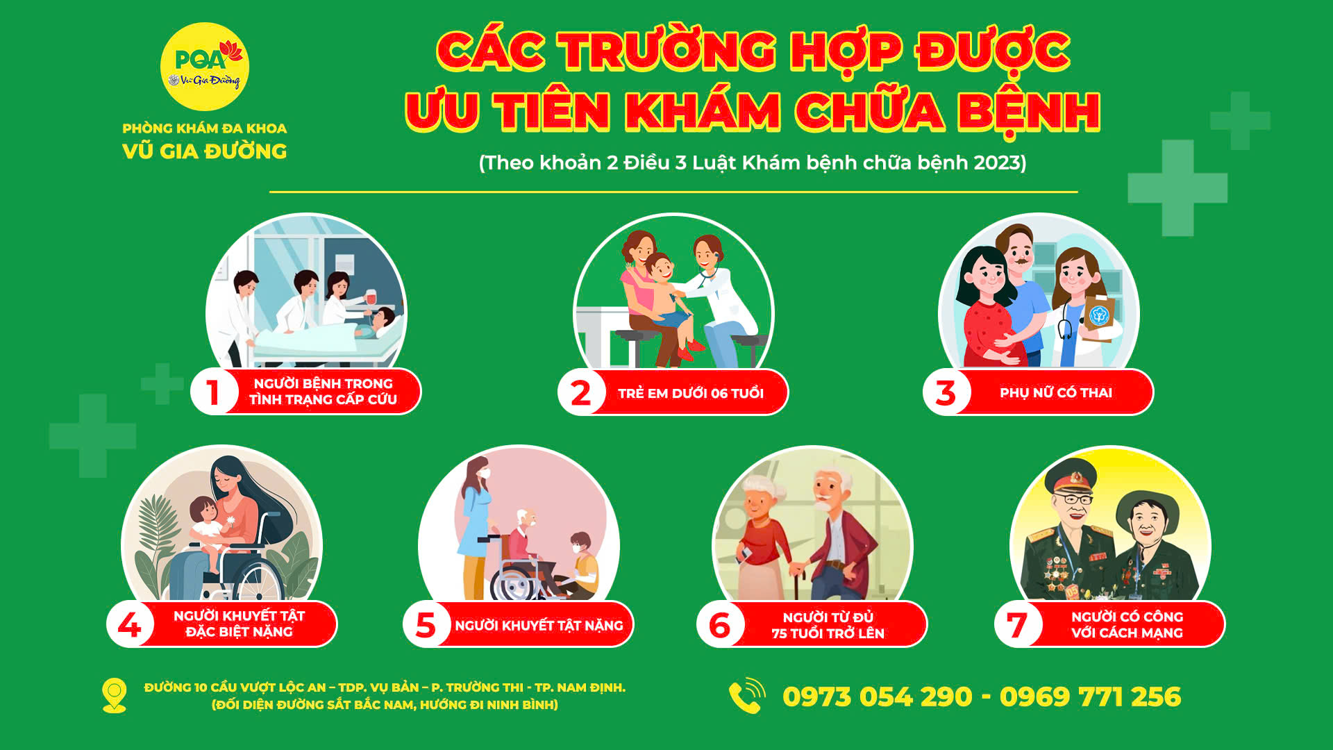 Ưu tiên khám bệnh, chữa bệnh